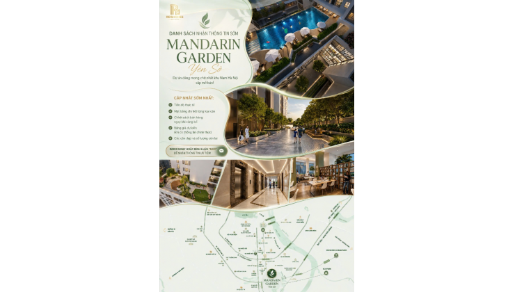  Mandarin Garden Yên Sở – Dự án đang được nhiều khách hàng chờ đón tại khu Nam Hà Nội